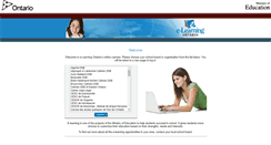 Desktop Screenshot of courses.elearningontario.ca